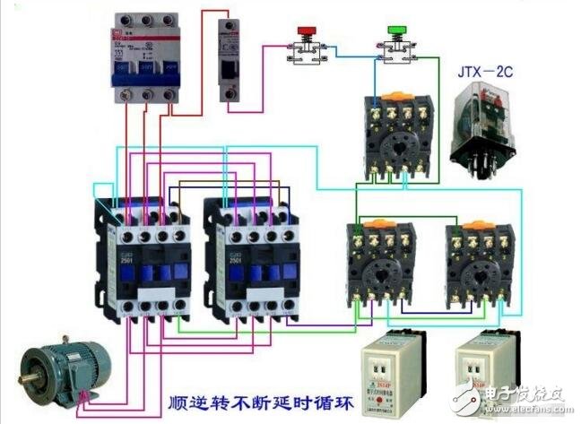 继电器吸合器接线图详细分析