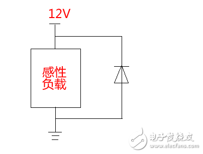 续流二极管接法