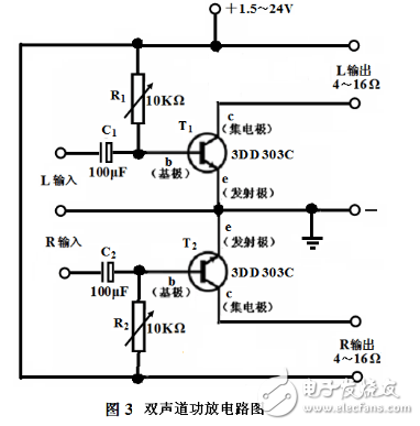 3dd15d功放电路图