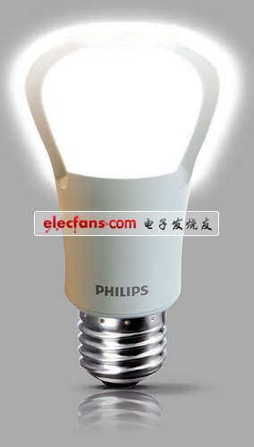看飞利浦将15W LED灯作75W用