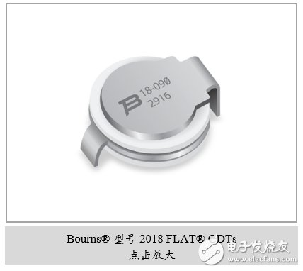 Bourns宣布扩展最轻小、省空间FLAT® 气体放电管（简称GDT）产品