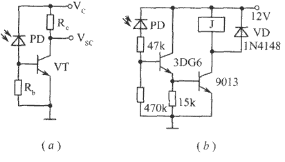 光敏三极管工作原理/光敏二极管原理