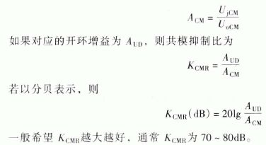 集成运算放大器的参数