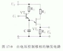 由控制电压实现移相的触发电路