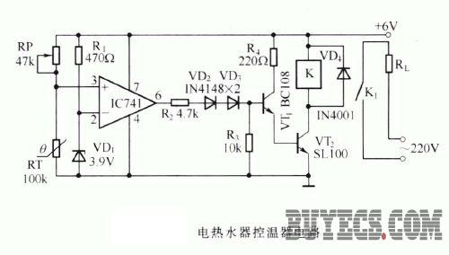 热敏电阻器应用参考电路