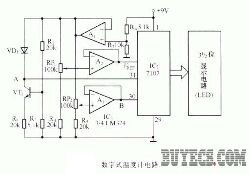 温敏二极管应用电路