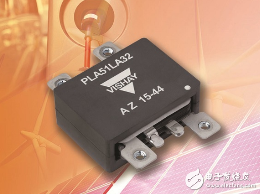 Vishay的新款中功率平面变压器具有更高效率和更小尺寸