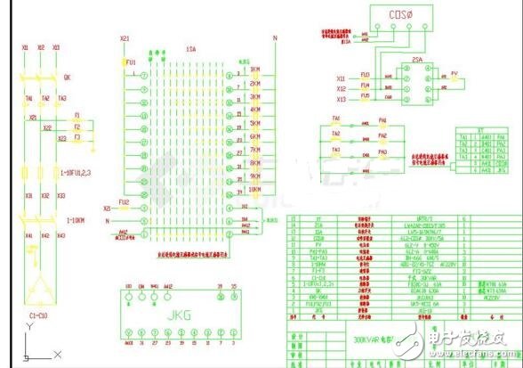 电容柜二次接线图分析
