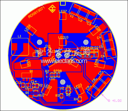 5S2P AR111 LED灯的驱动器参考设计