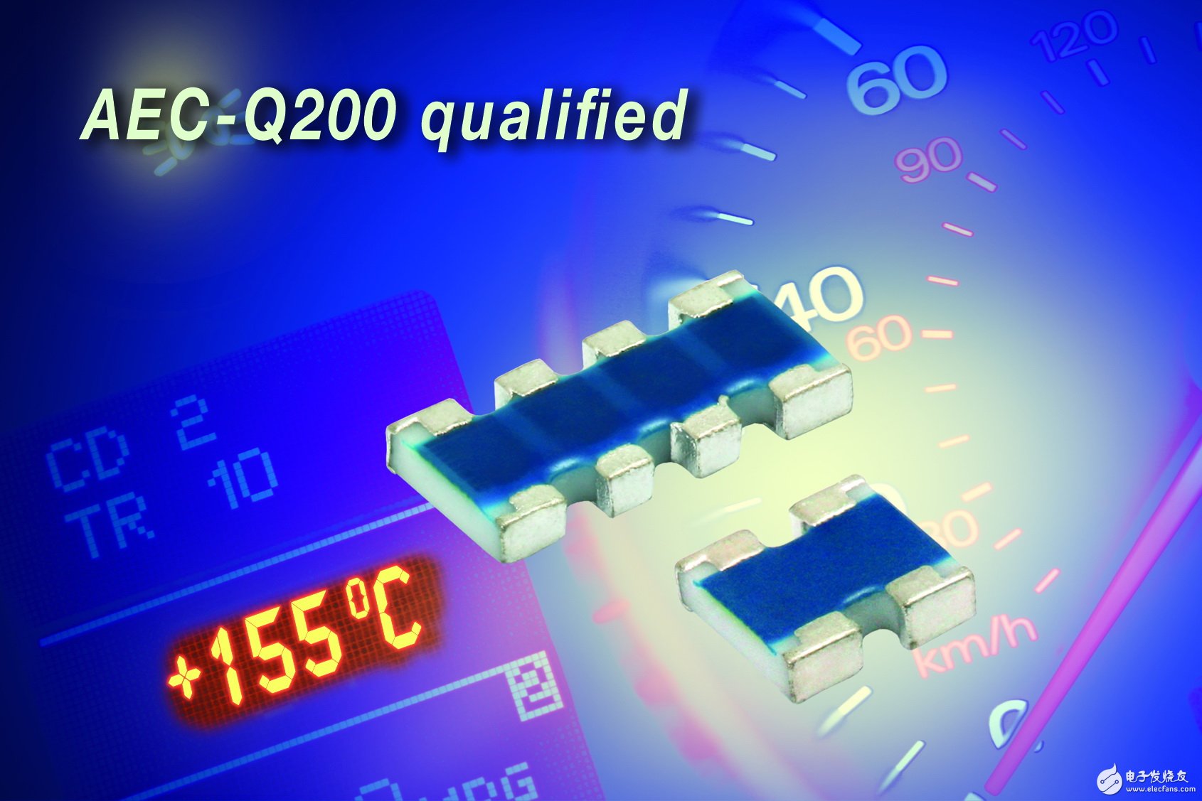 Vishay为汽车和工业应用强化精密薄膜片式电阻阵列性能