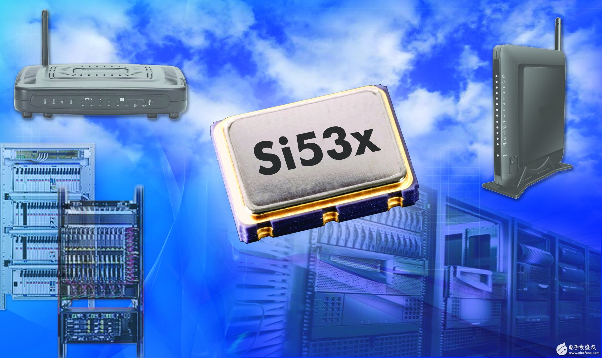 Silicon Labs为云计算推出高性能振荡器