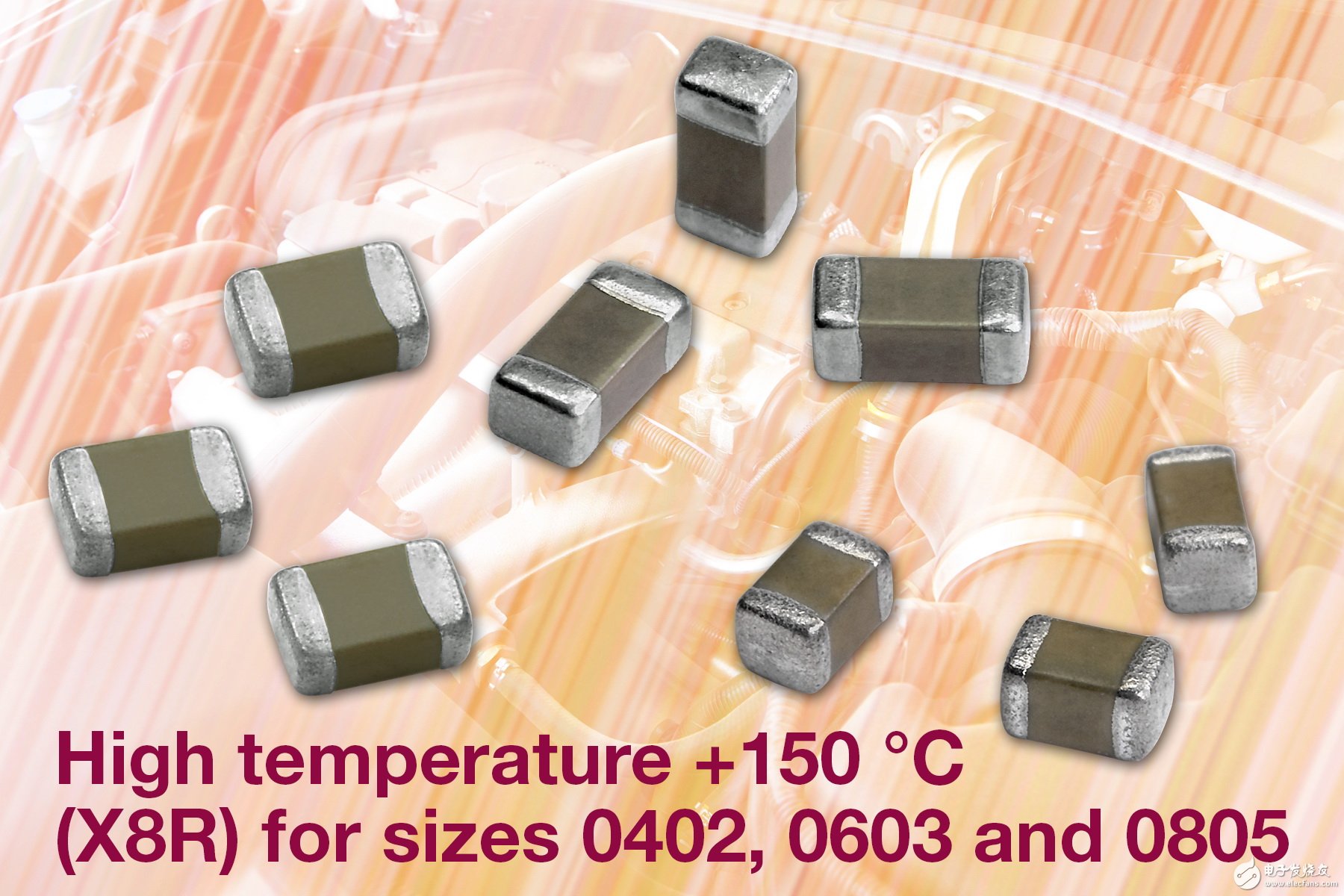 Vishay扩充车用系列表面贴装多层陶瓷片式电容