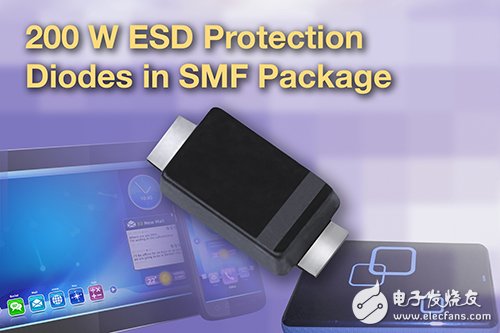 Vishay推可抵御200W高浪涌的新款SMD ESD保护二极管