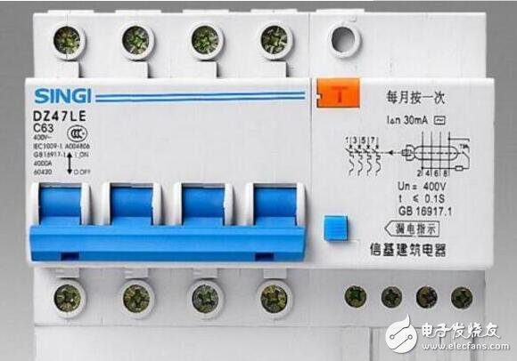 空气开关c和d是什么意思