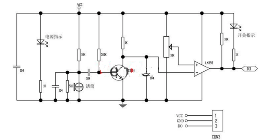 声音传感器模块使用说明