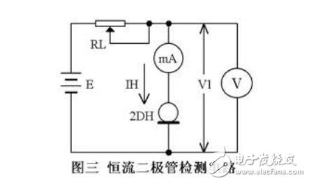 恒流二极管的检测方法