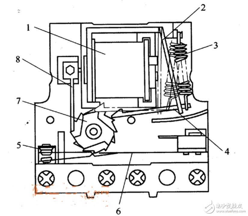步进继电器电子原理图_步进继电器工作原理