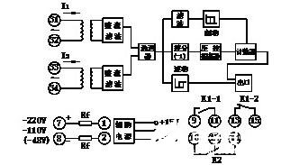 SL-10两相过流继电器结构与工作原理