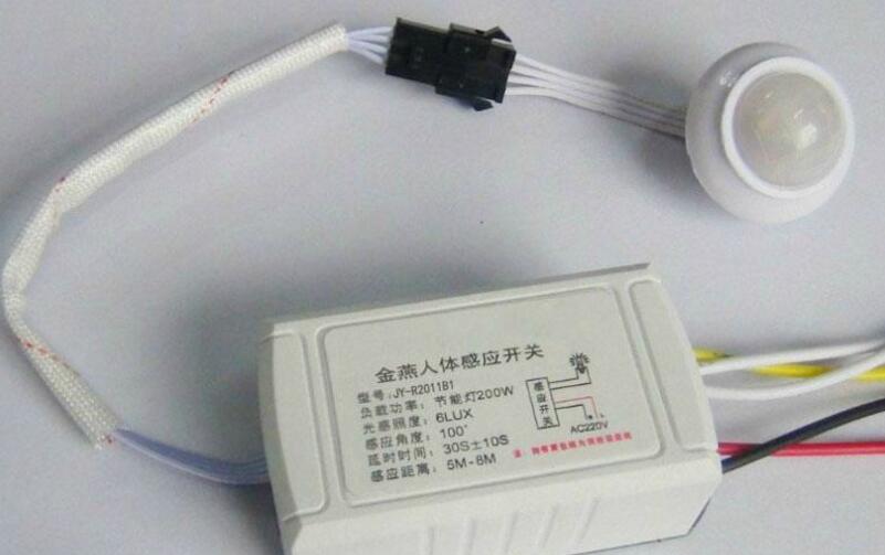 人体感应开关怎么接线