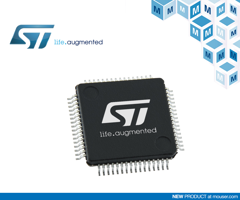 STMicroelectronics STM32L5超低功耗MCU在贸泽开售                            提升安全防御能力