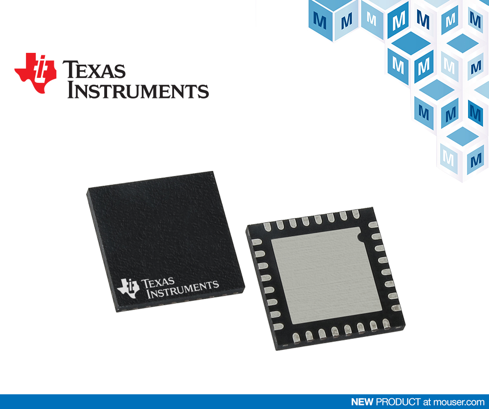 TI LMG341xR050 GaN功率级在贸泽开售                                                   支持高密度电源转换设计