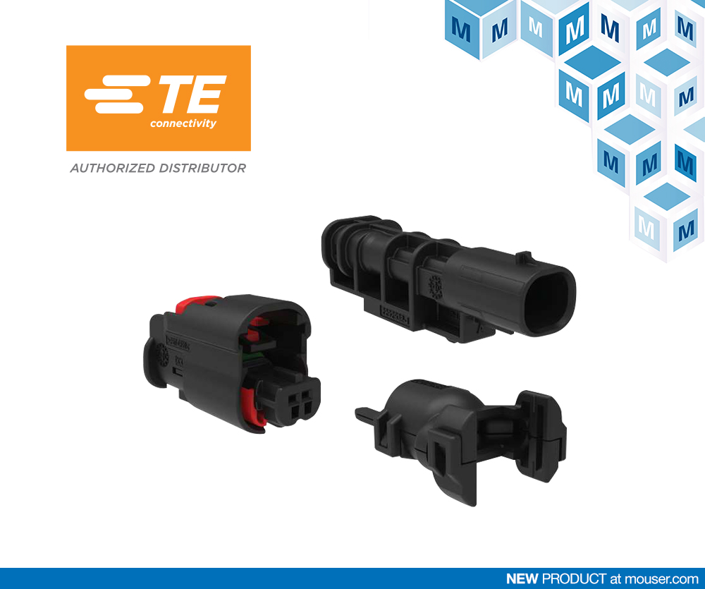TE Connectivity enetSEAL+连接器系统在贸泽开售   密封式结构提升数据通信安全性