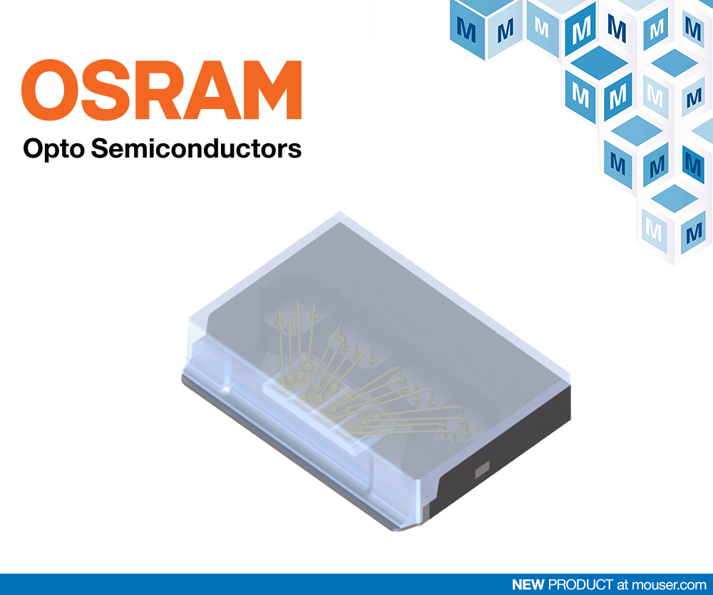 贸泽电子开售Osram SPL SxL90A LiDAR激光器 为自动驾驶汽车增添“千里眼