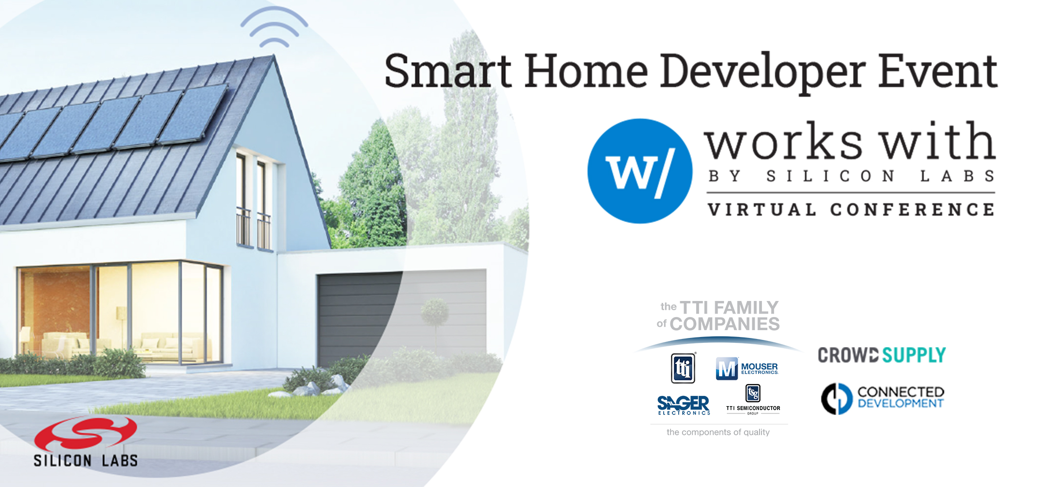 贸泽与TTI旗下公司联手赞助 Silicon Labs 的 Works With 2020智能家居大会