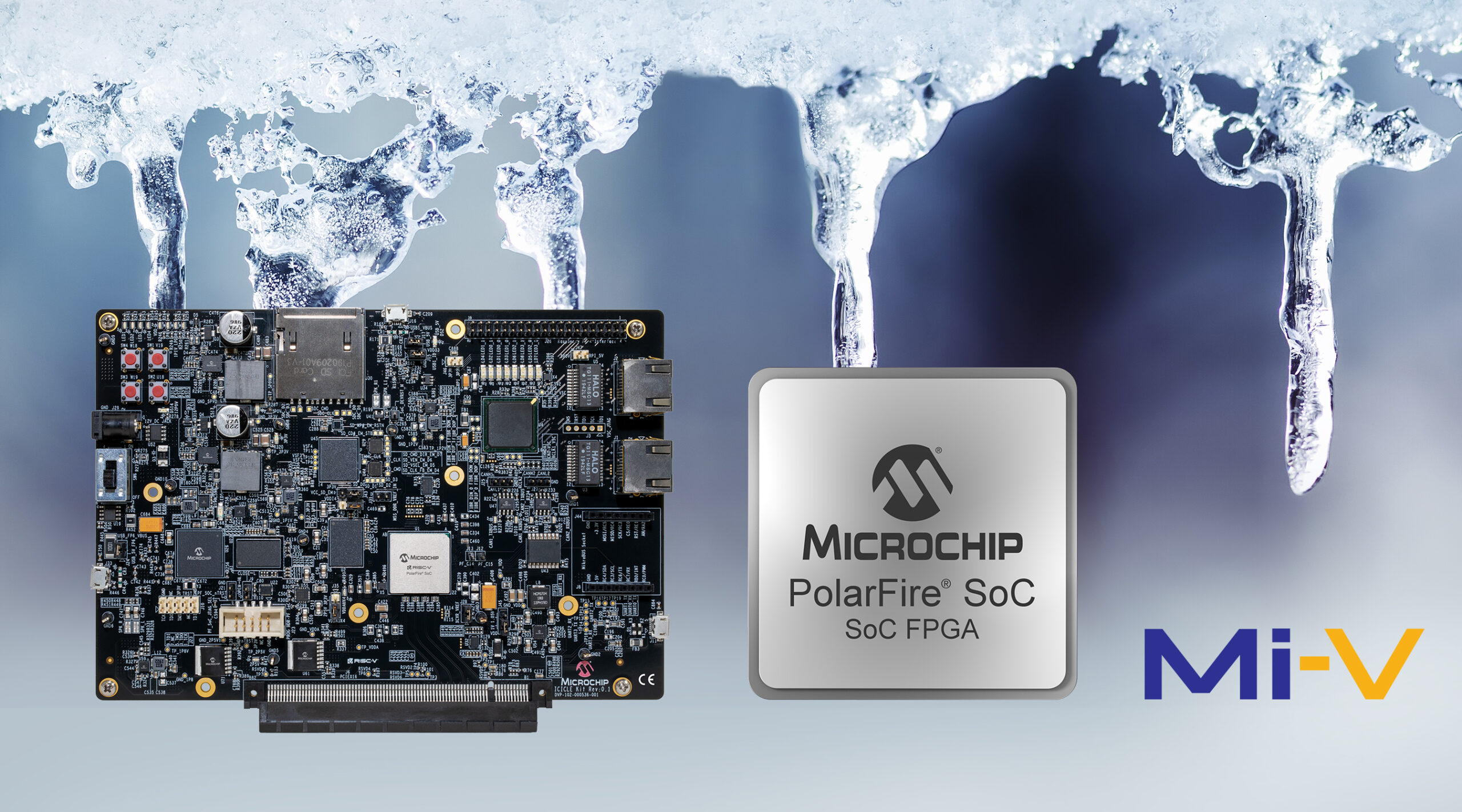 Microchip发布业界首款基于 RISC-V 指令集架构的 SoC FPGA 开发工具包