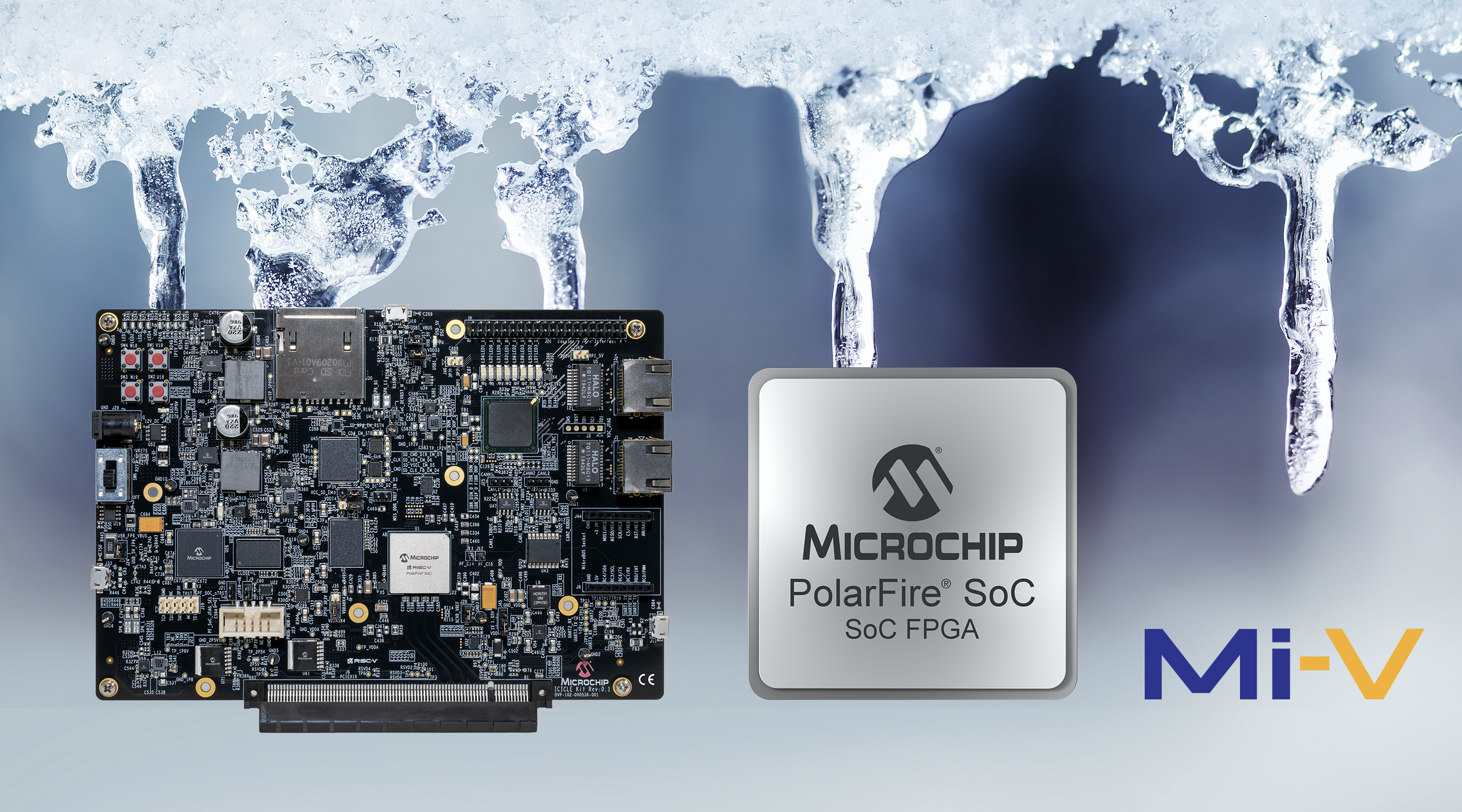 Microchip发布业界首款基于 RISC-V 指令集架构的 SoC FPGA 开发工具包