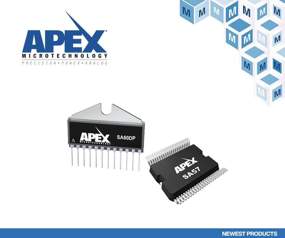 贸泽电子与Apex Microtechnology签署全球分销协议