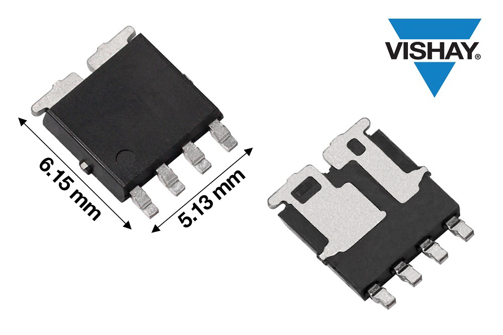 Vishay推出业界首款符合AEC-Q101要求的PowerPAK® SO-8L非对称双芯片封装60 V MOSFET