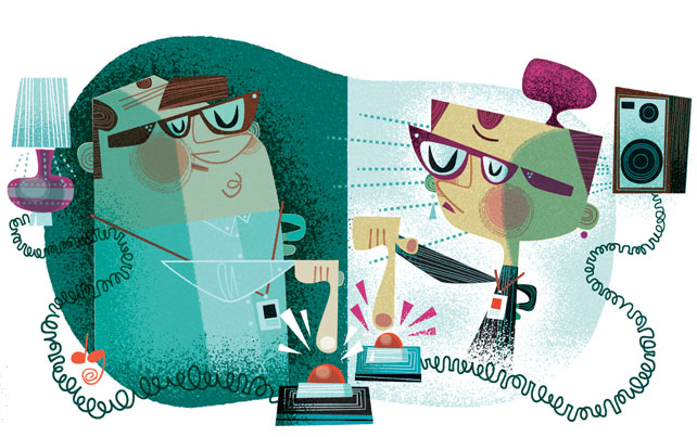 使用按钮式数字电位器的可调电压输出设计