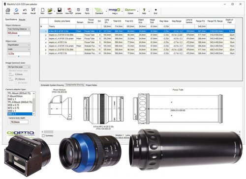 Excelitas Technologies发布增强型MachVis成像镜头软件