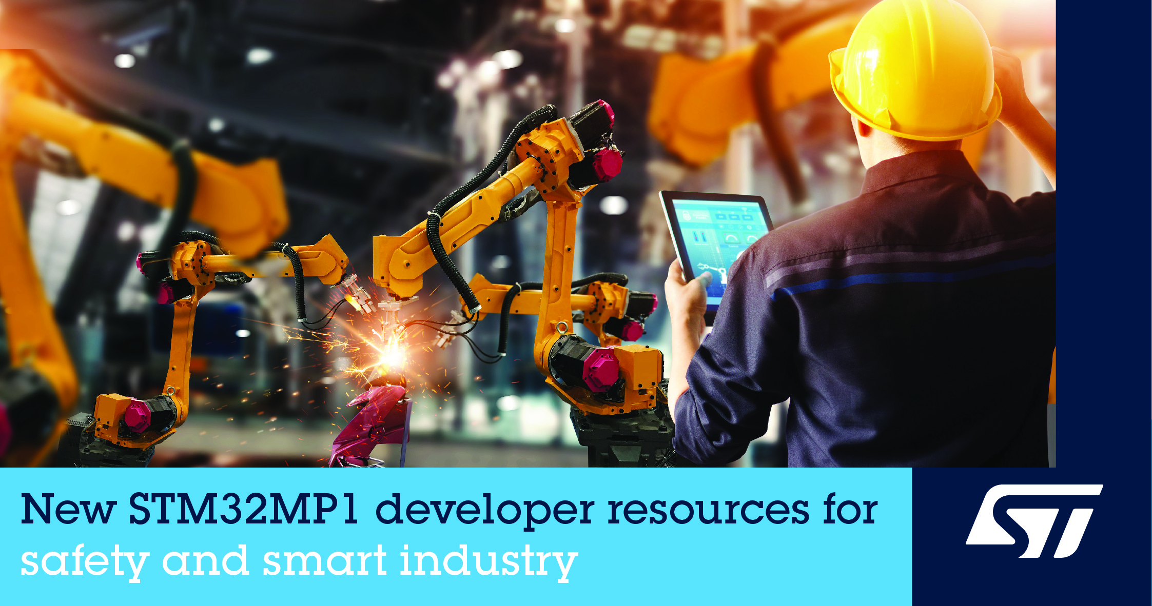 意法半导体扩展STM32MP1生态系统，提升设备安全性，促进AI和IoT应用开发