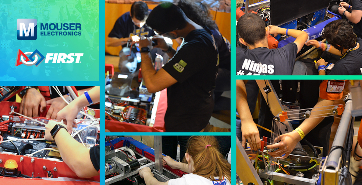 贸泽电子赞助面向青少年的FIRST 机器人竞赛 助力培养下一代工程师
