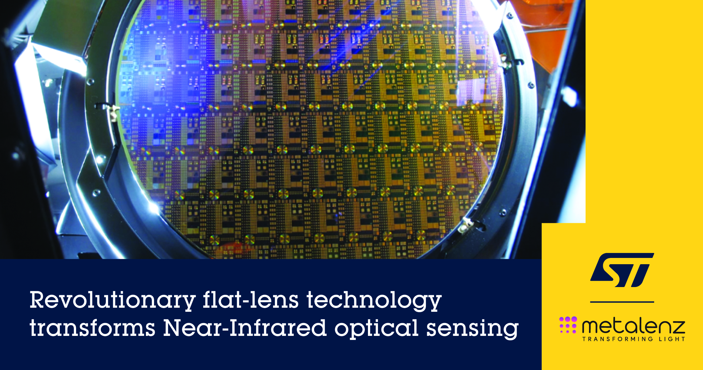 意法半导体与Metalenz合作研制开创性消费、汽车和工业光学传感器
