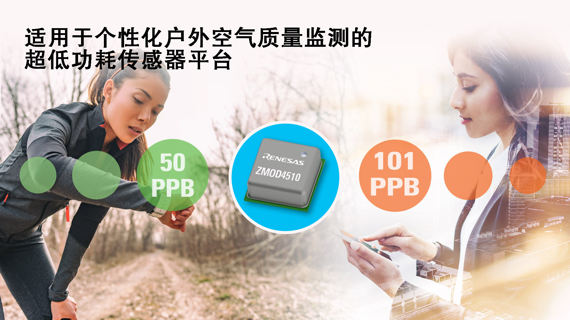 瑞萨电子推出超低功耗ZMOD4510户外空气质量传感器平台 解锁个性化空气质量监测体验