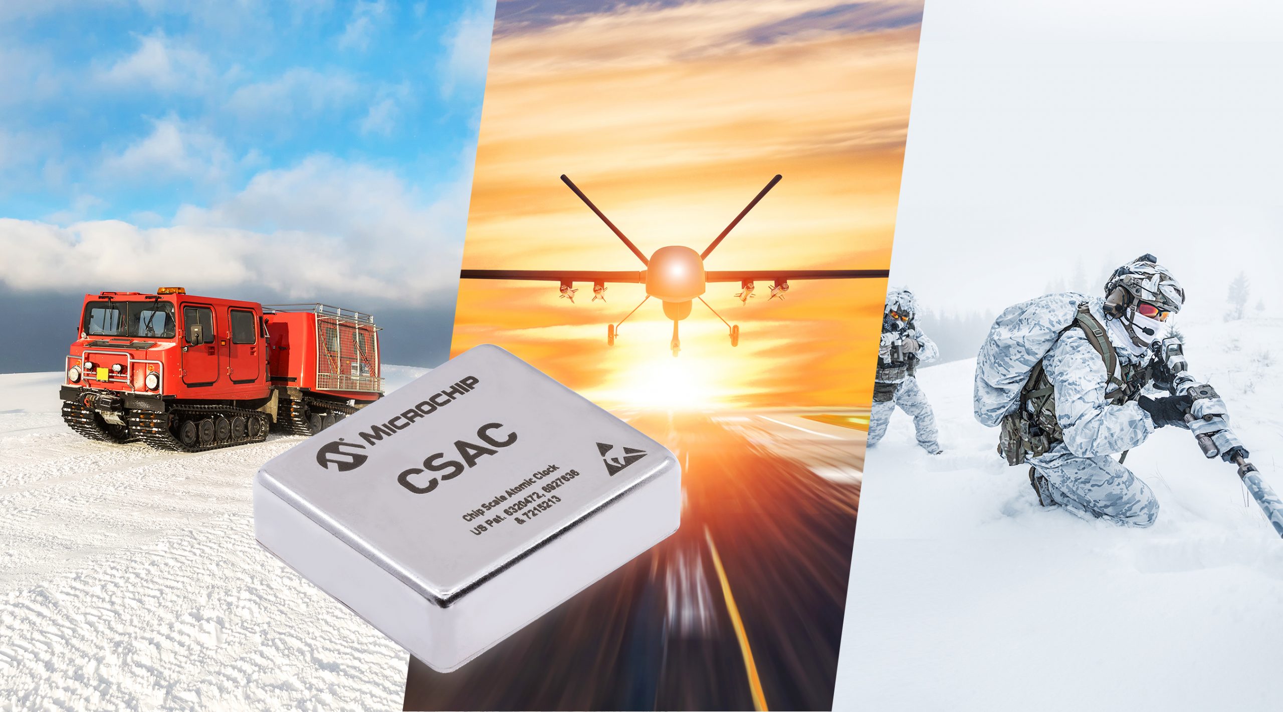 Microchip推出新型芯片级原子钟CSAC