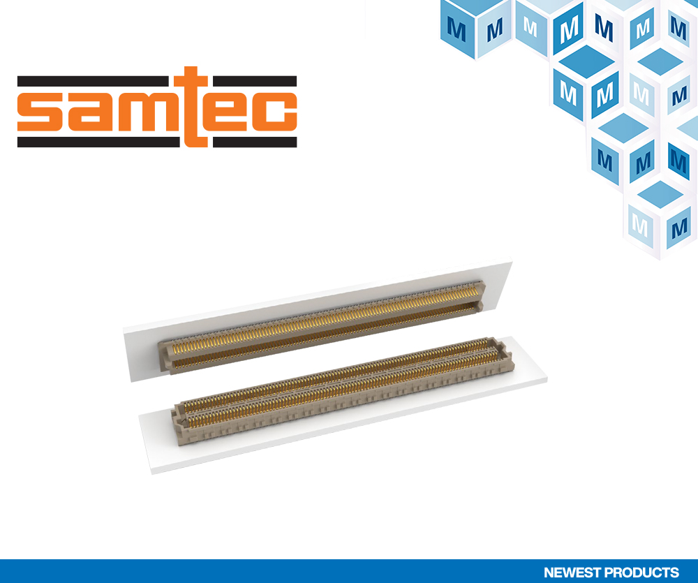 贸泽开售Samtec COM-HPC互连解决方案为人工智能、工业和物联网等应用提供支持