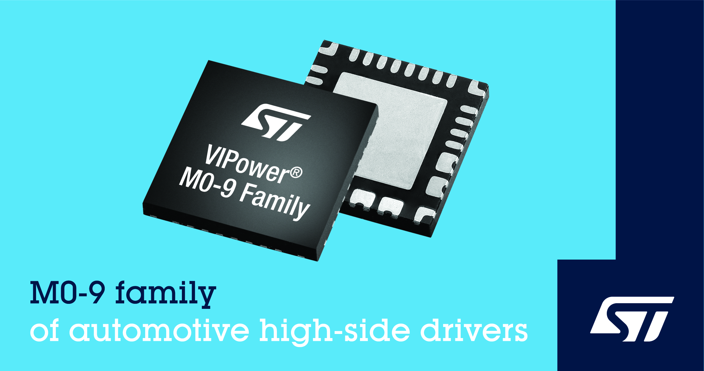 意法半导体发布车用高集成度智能高边驱动器