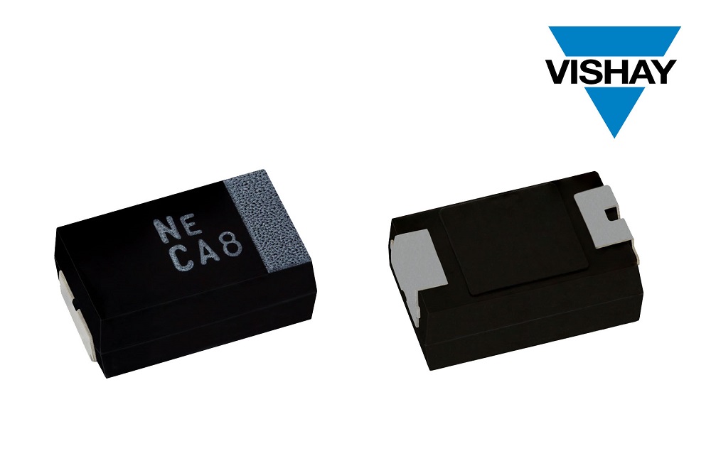 Vishay推出vPolyTan聚合物钽片式电容器，可在恶劣环境下可靠工作