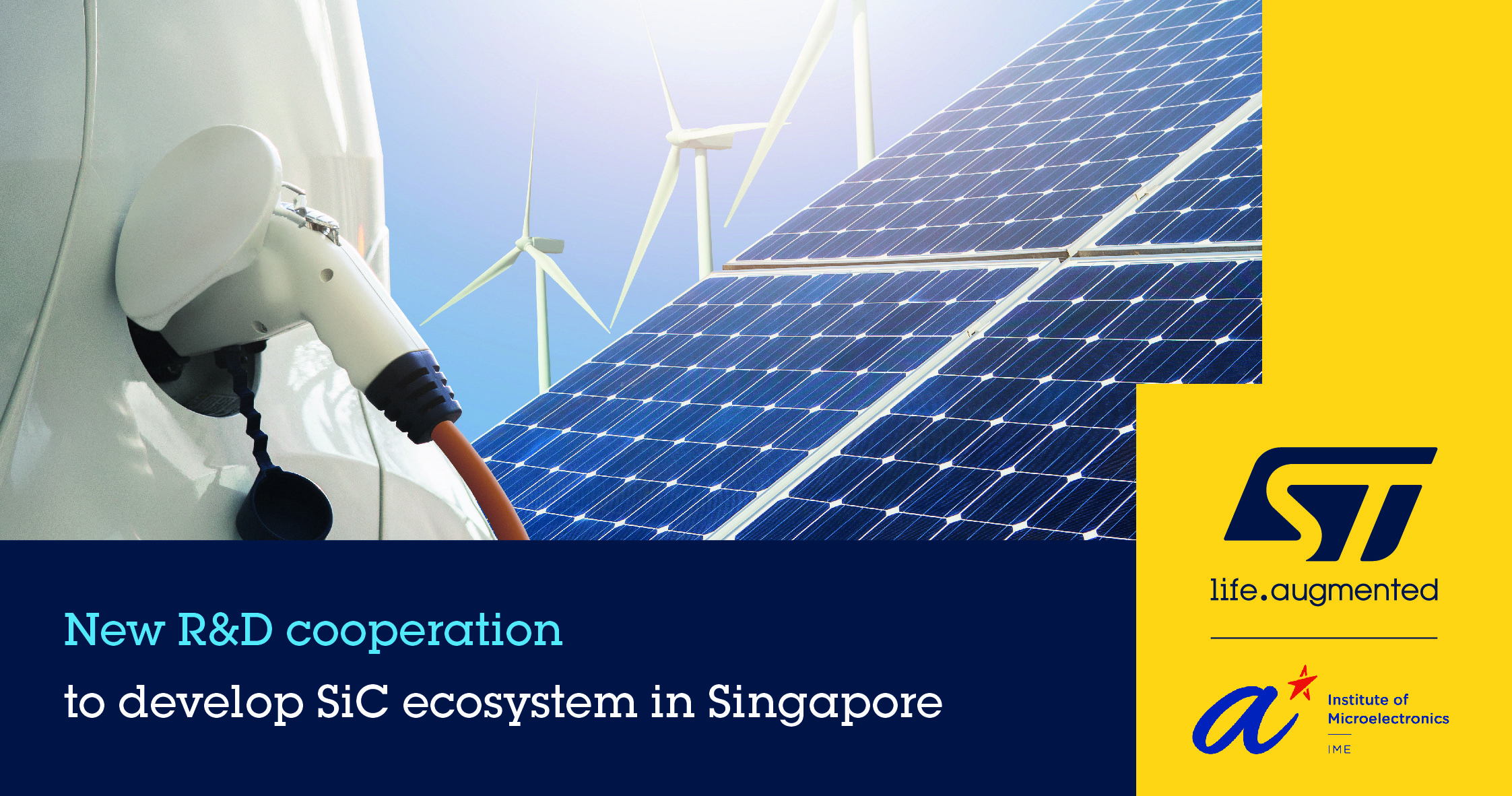 A*STAR微电子研究所和意法半导体联合研发电动汽车和工业用碳化硅