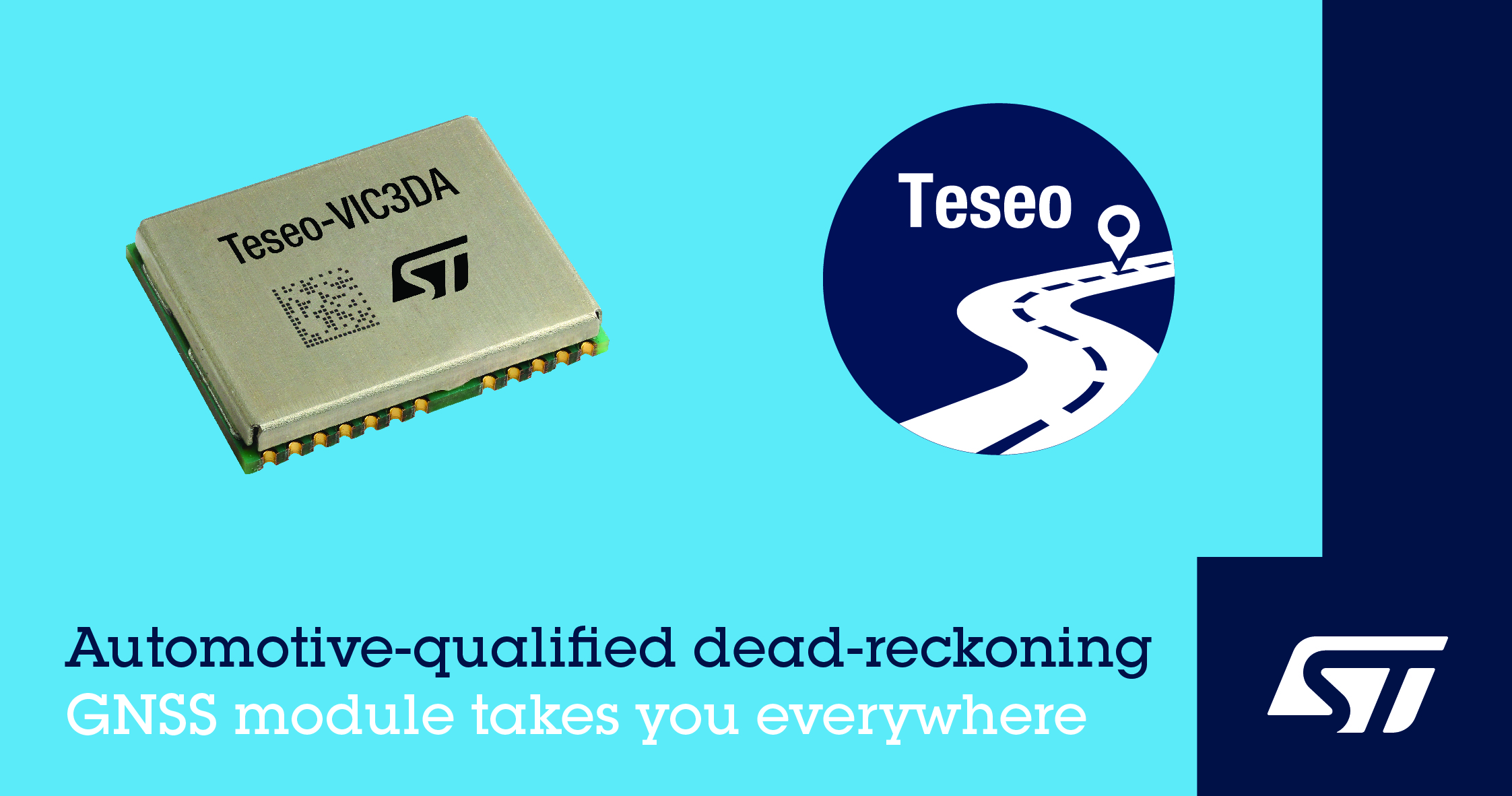 意法半导体汽车级导航及航位推算模块简化设计，提高性能