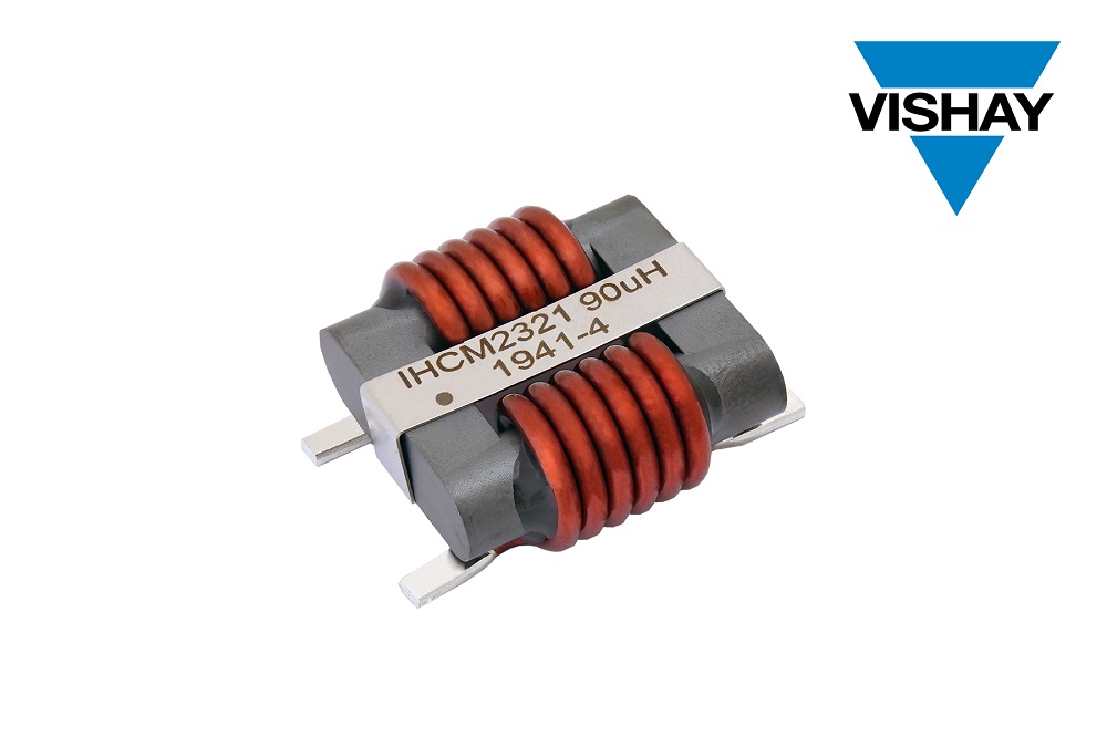 Vishay推出新款薄型高抗冲击耐振动35 A商用IHCM共模扼流圈