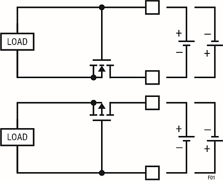 电池充电器的反向电压保护