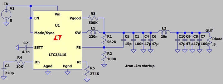 Using LTspice for evaluating different capacitors