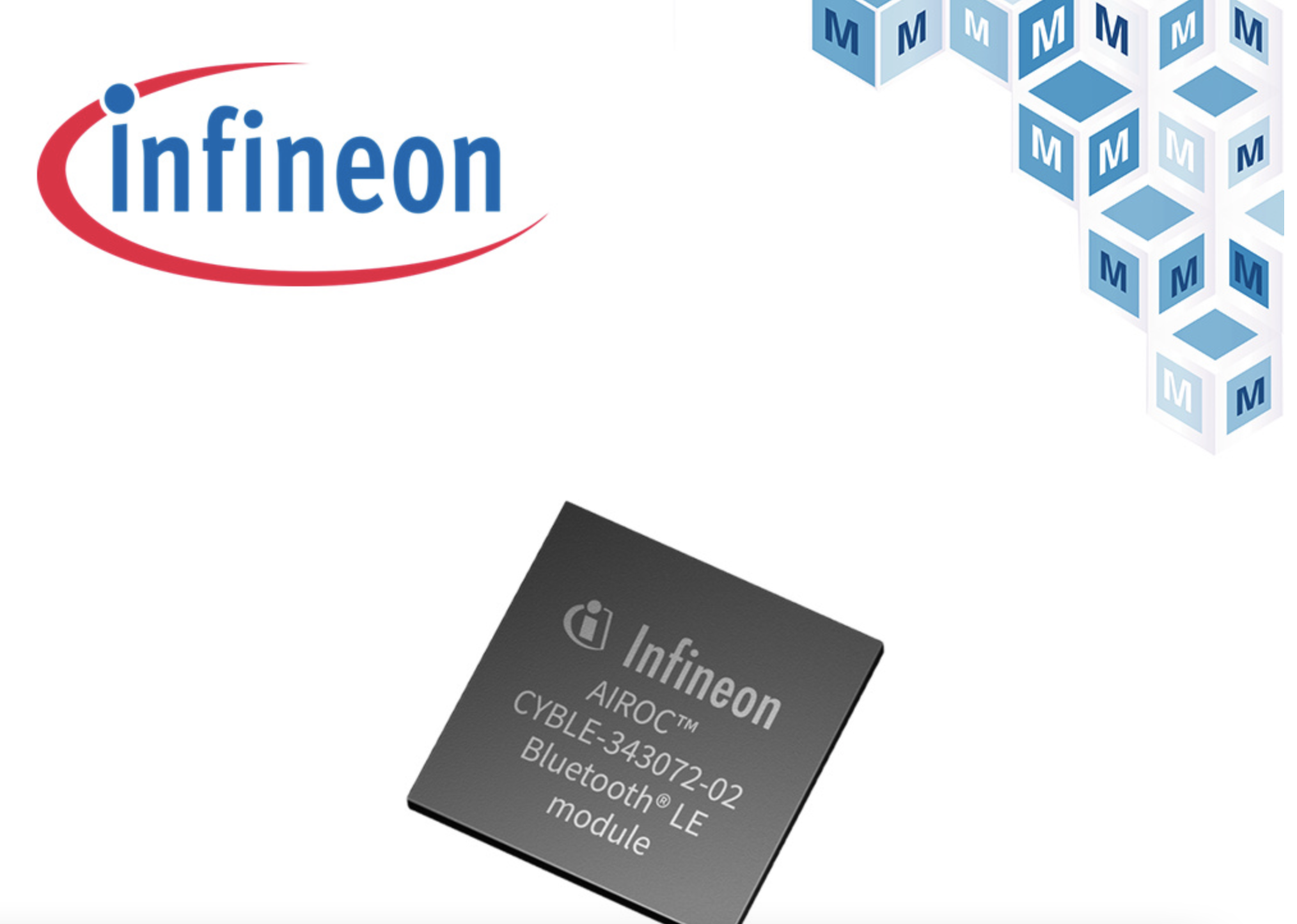 贸泽开售英飞凌AIROC CYW20835 BLE模块