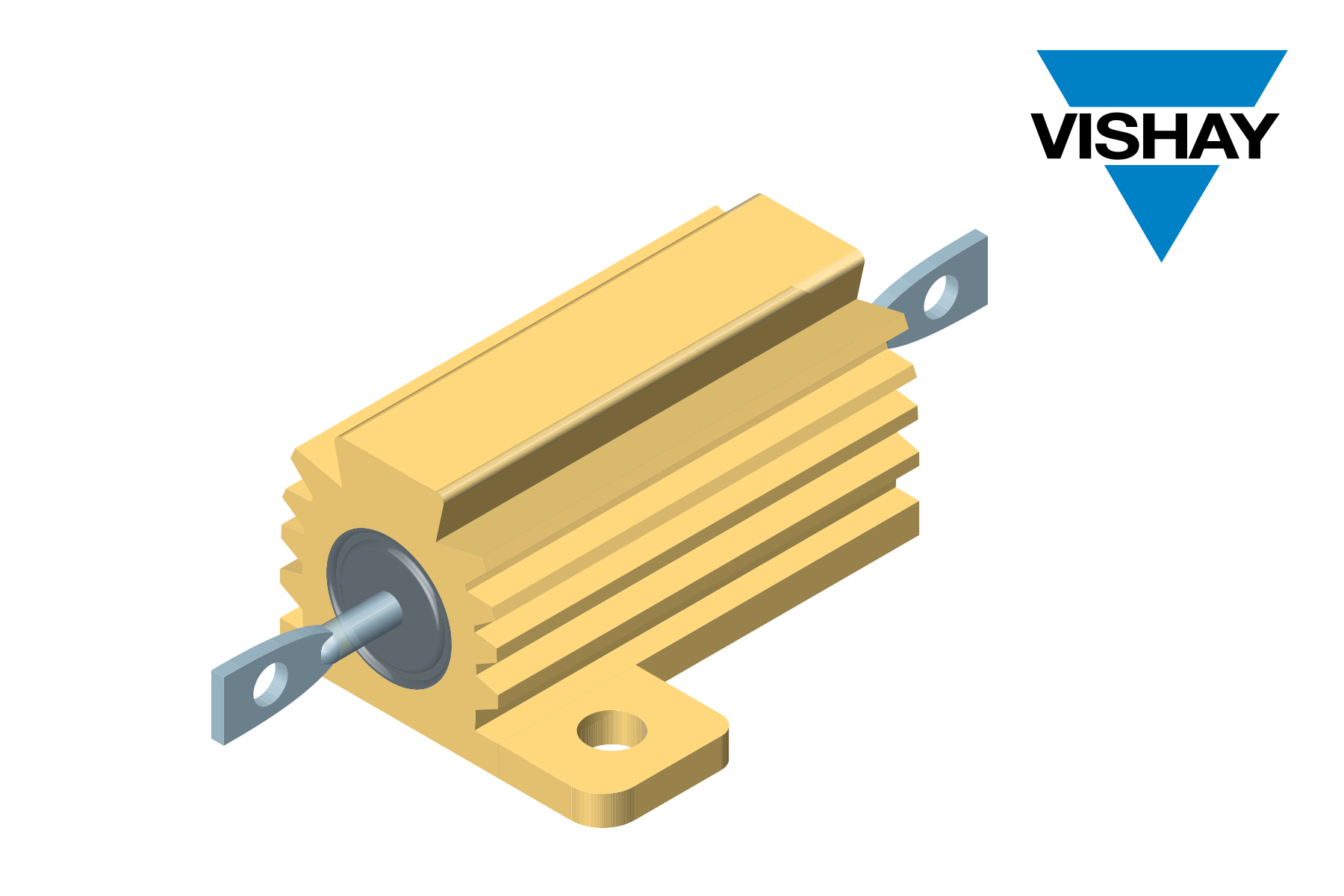 Vishay推出经过AEC-Q200认证的新型底架固定绕线电阻器，为电动汽车提供高可靠性、高精度和稳定性