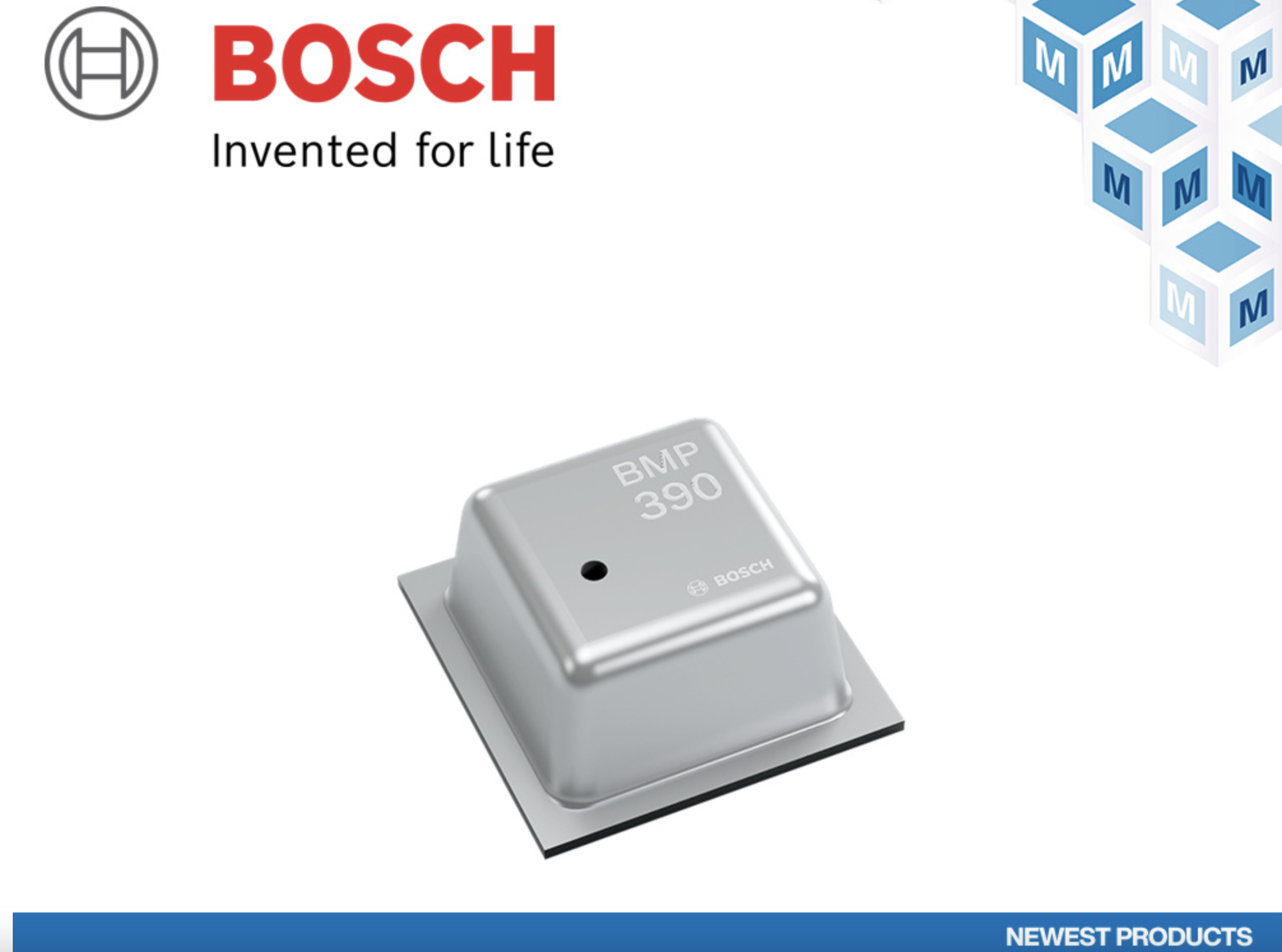 贸泽开售Bosch BMP390气压传感器 改善紧急情况下的室内导航